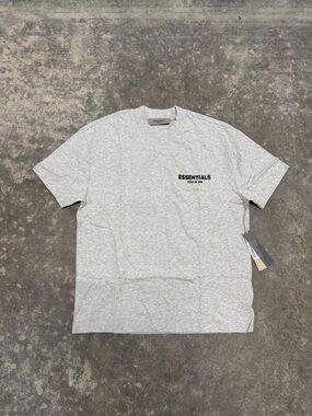 Fear Of God Essentials Light Oatmeal SS22 T-Shirt